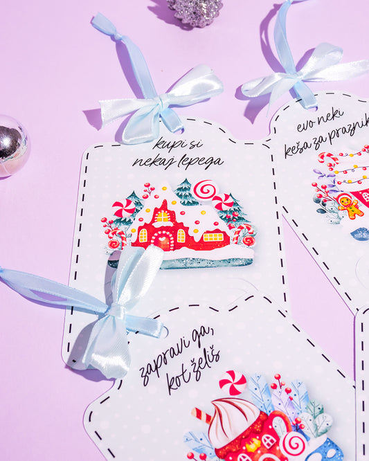 BOŽIČNE DENARNE KARTICE