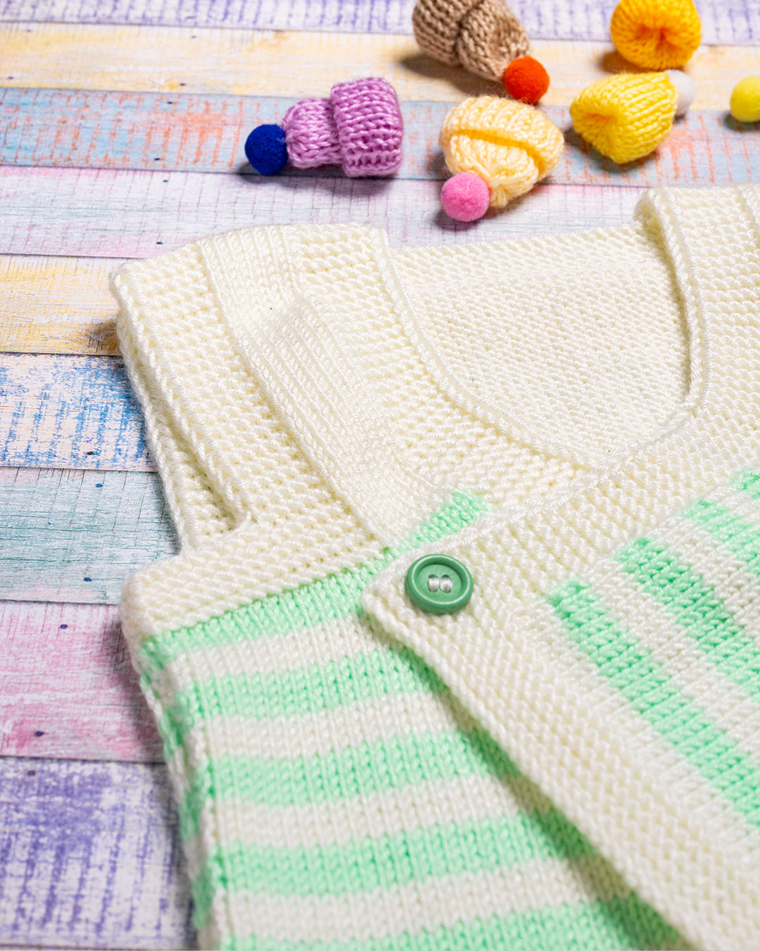 BELO - ZELEN TELOVNIK (3-6mesecev)