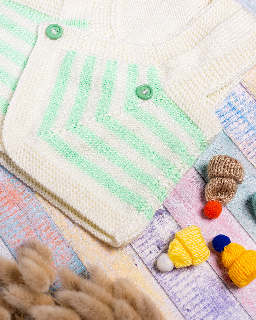 BELO - ZELEN TELOVNIK (3-6mesecev)