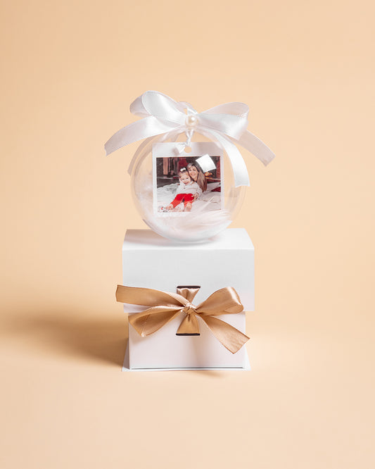 BOŽIČNA BUNKICA Z FOTOGRAFIJO