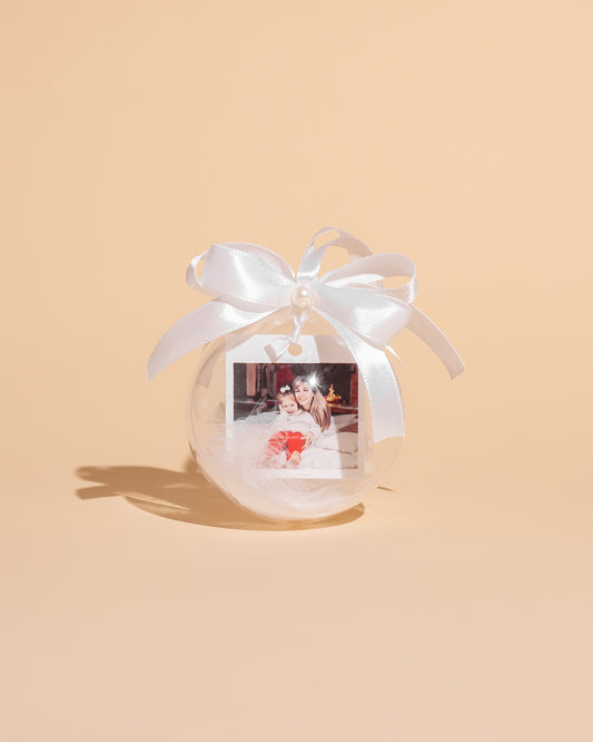 BOŽIČNA BUNKICA Z FOTOGRAFIJO