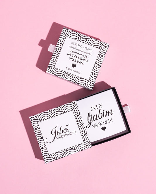 ŠKATLICA JEBEŠ VALENTINOVO