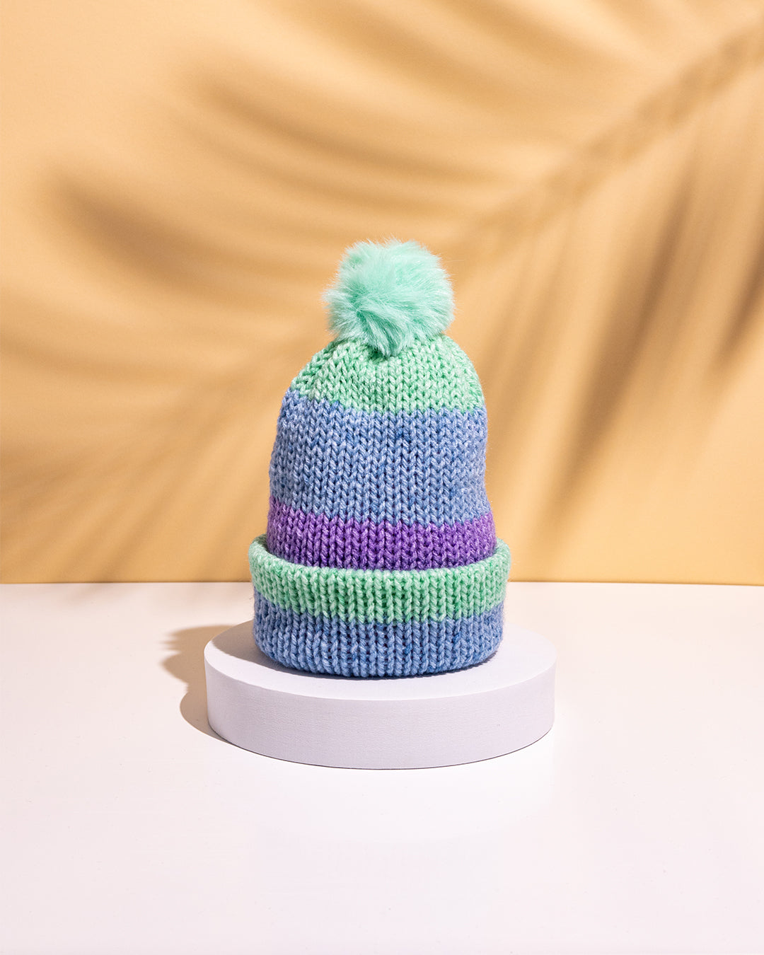 PISANA KAPA - TURKIZNI COFEK (Majhna Velikost)