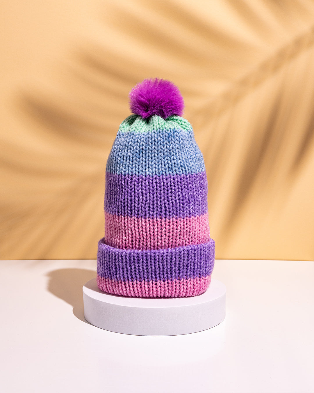 PISANA KAPA - VIJOLIČNI COFEK (Velika Velikost)